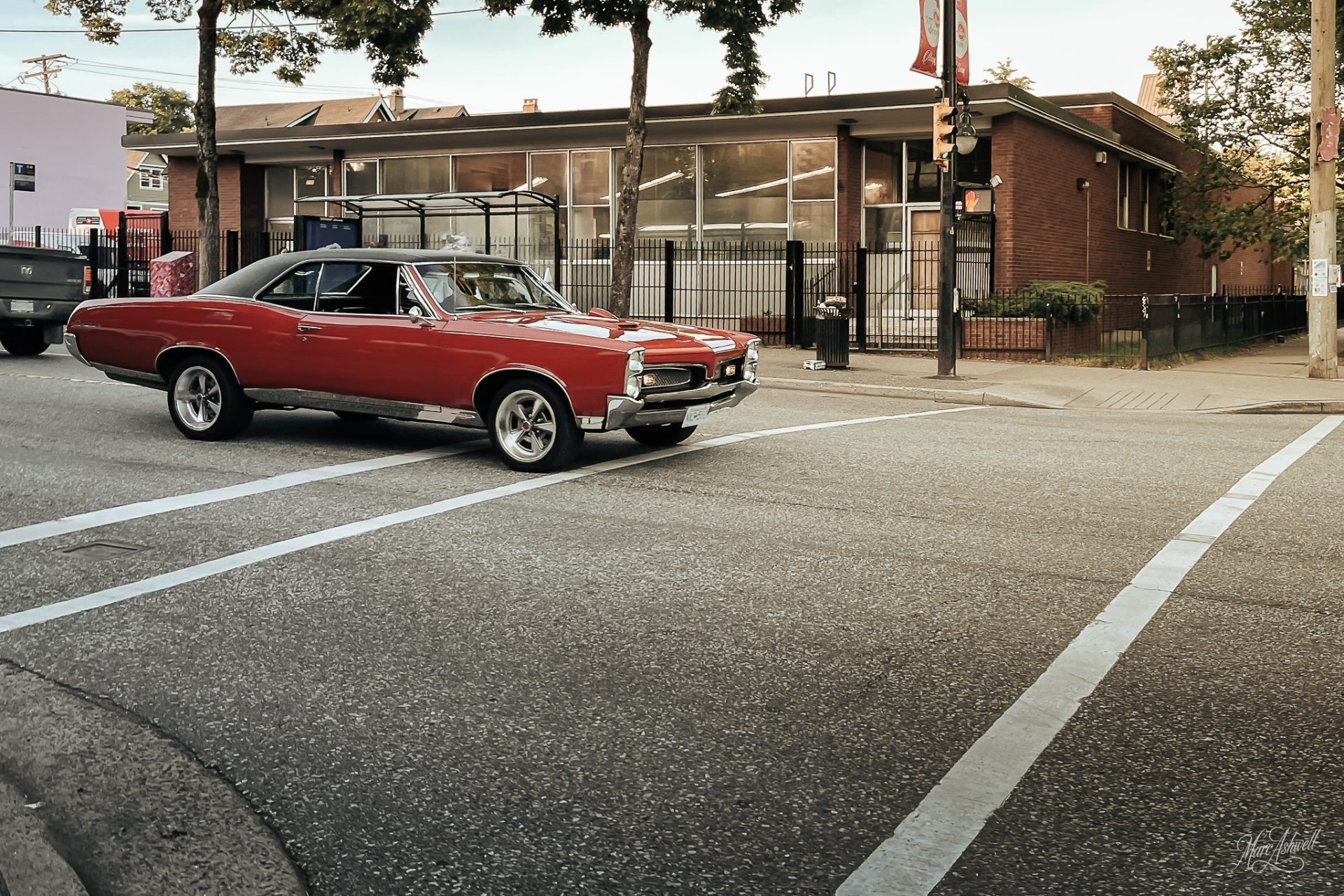 Vancouver - Red Muscle Car